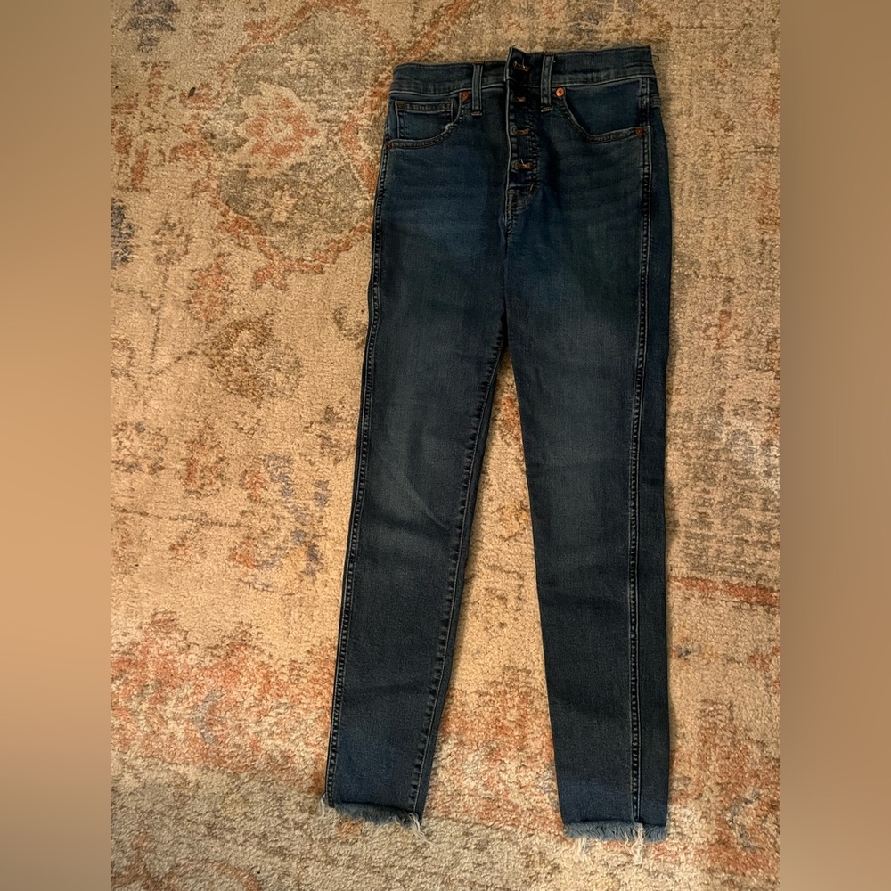 Madewell 27 High-Rise Skinny Jeans